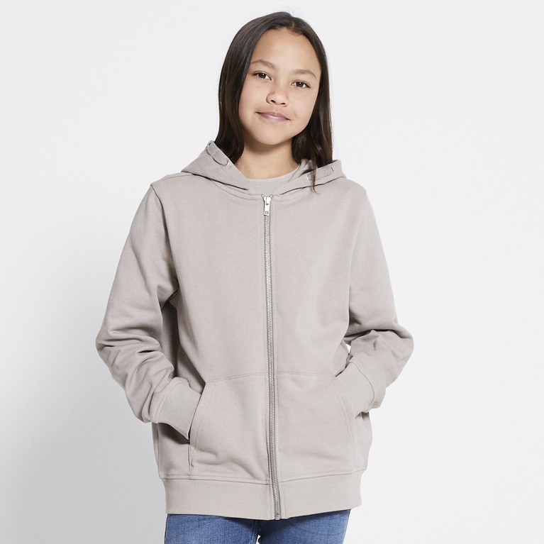 Zip hoodie "Tom star" Beige 3